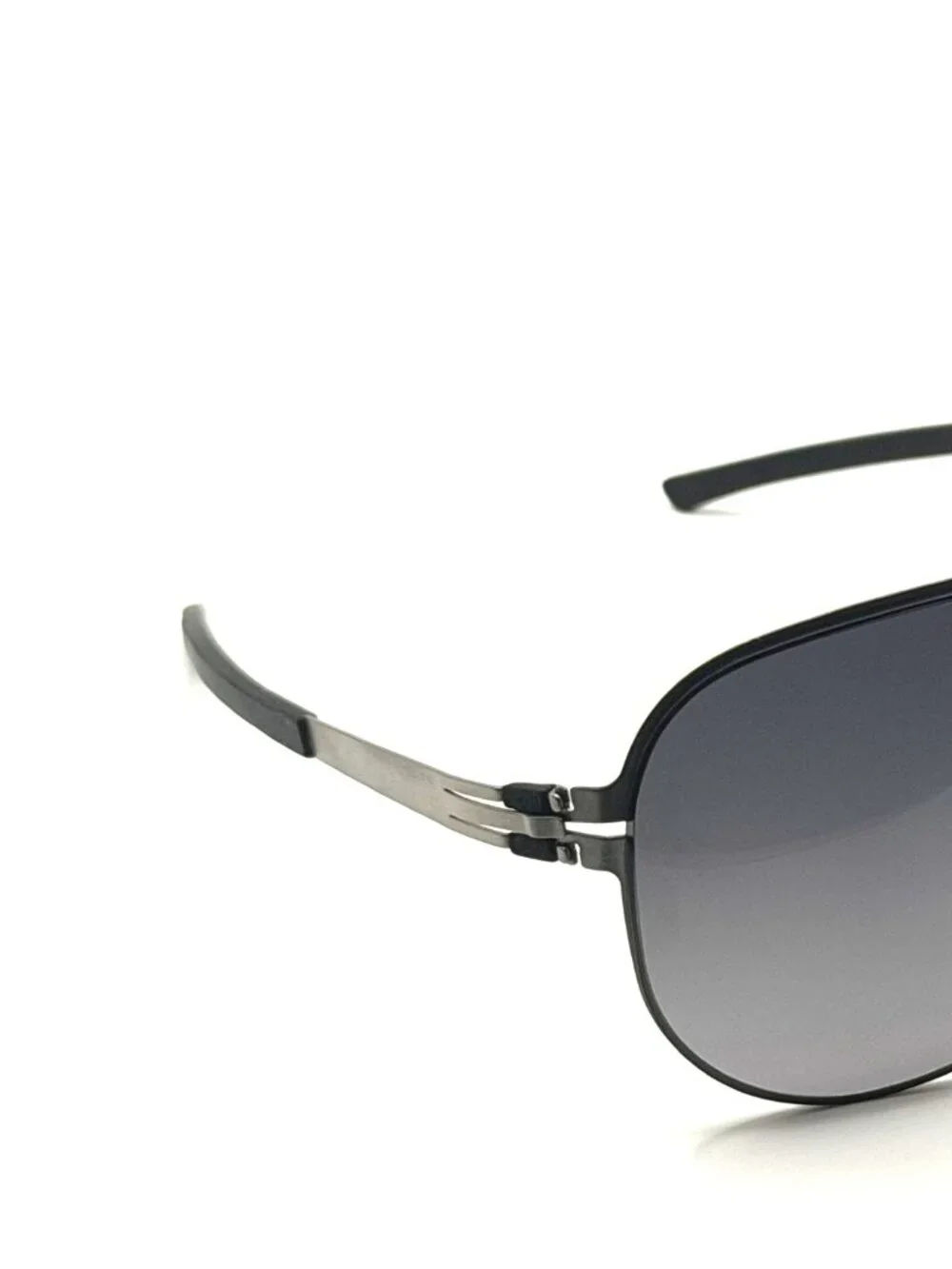 NEW IC! BERLIN T-24-16-6 CERAMIC MATT/GREY UNISEX SUNGLASSES 60MM 17 140